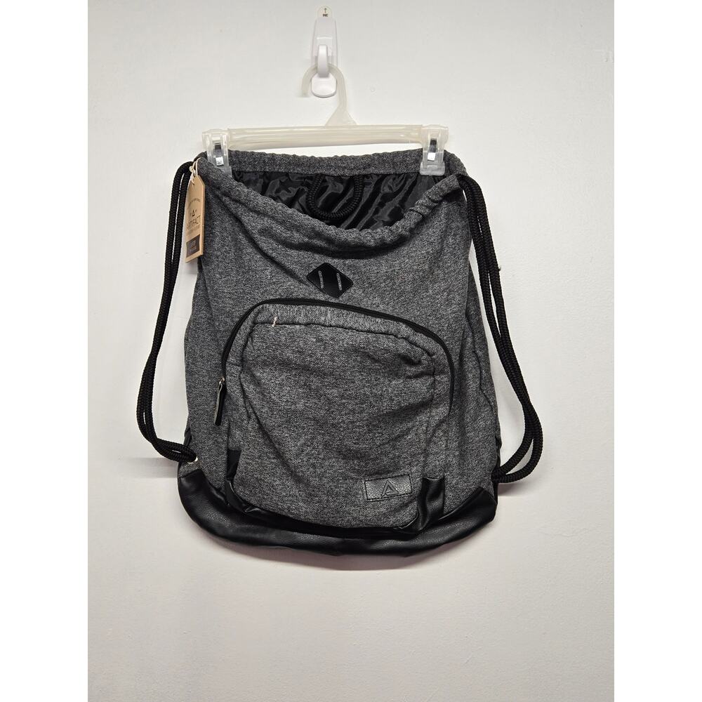 Artifacts felted wool laptop soft back pack bag.